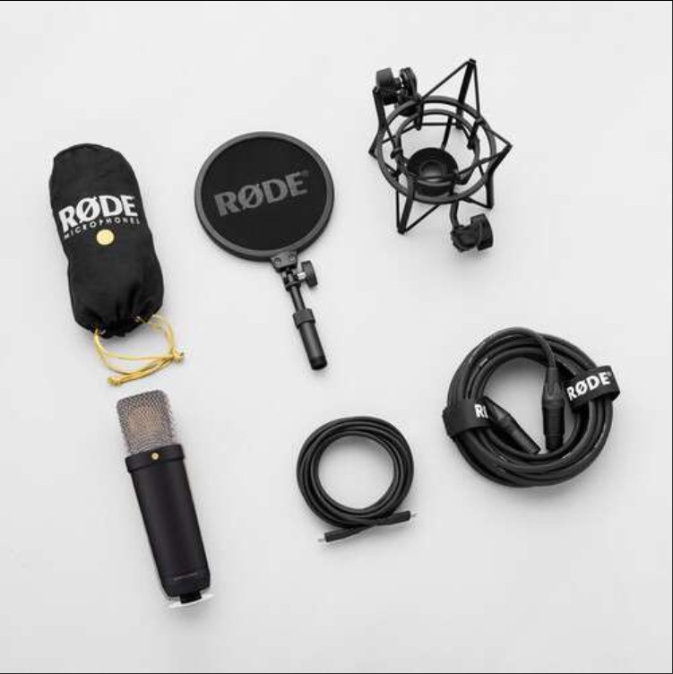 RODE NT1 5th Generation Large-Diaphragm Cardioid Condenser XLR/USB Microphone - Image 2